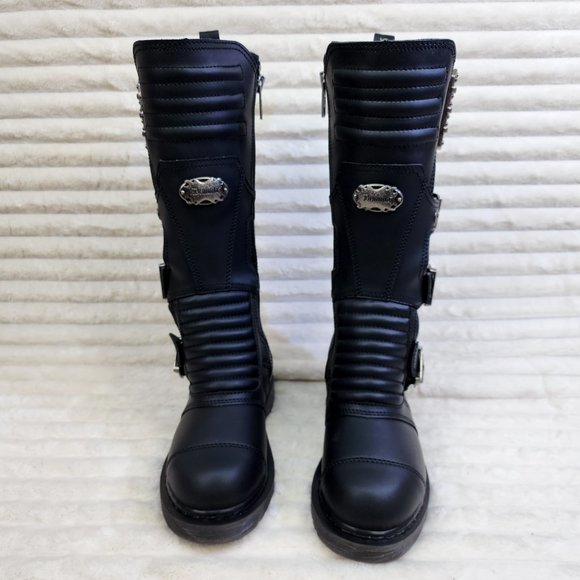 Demonia Bolt  Knee High Combat Boot main image 6